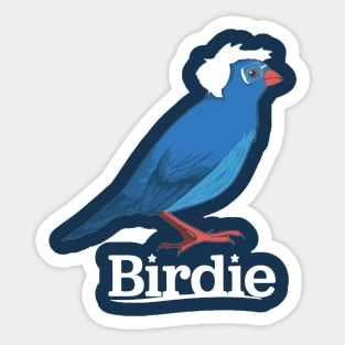 Birdie Sanders| Bernie Sanders Bird Shirt Sticker